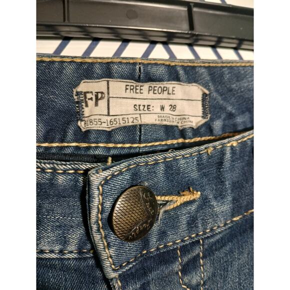 Womens Free People Stretch Skinny Jeans Size 28 - Picture 2 of 3